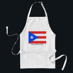 Avental Bandeira Porto Rico<br><div class="desc">Bandeira da Casa de Porto Rico de azul, vermelho e branco com uma estrela branca grande. As bandeiras de Porto Rico representam e simbolizam a ilha e as pessoas de Porto Rico. As bandeiras mais comumente usadas de Porto Rico são a atual bandeira, que representa as pessoas da Commonwealth de...</div>