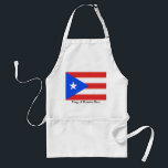 Avental Bandeira Porto Rico<br><div class="desc">Bandeira da Casa de Porto Rico de azul, vermelho e branco com uma estrela branca grande. As bandeiras de Porto Rico representam e simbolizam a ilha e as pessoas de Porto Rico. As bandeiras mais comumente usadas de Porto Rico são a atual bandeira, que representa as pessoas da Commonwealth de...</div>