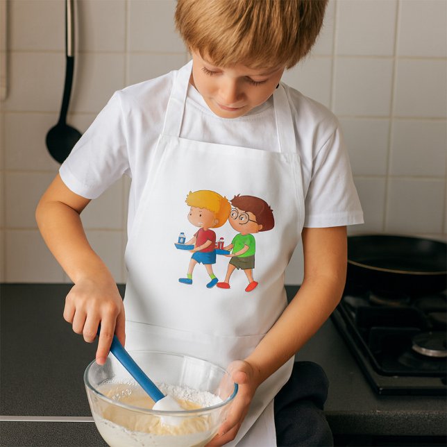 Avental Bandejas de Carregando para Meninos Adoráveis (Criador carregado)