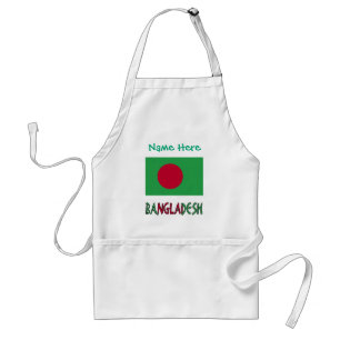 Avental Bangladesh Bandeira Bangladeshi Personalizada Verd