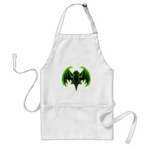 Avental Bat Green MUSEUM Zazzle Gifts