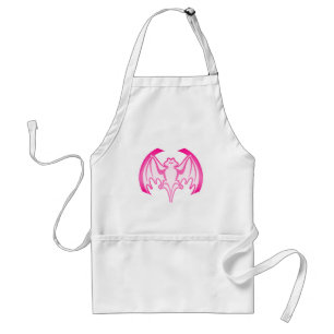 Avental Bat Magenta Inv The MUSEUM Zazzle Gifts