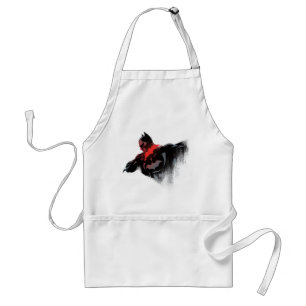 Avental Batman Batarang Carmesim