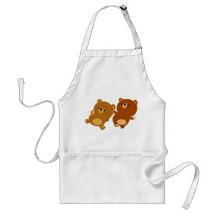 Avental Bears Apron, um belo desenho facioso
