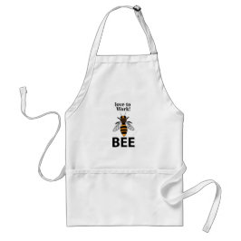 Avental Bee Love To Work Bee