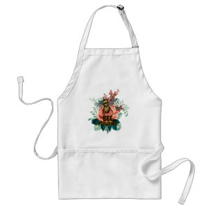Avental Bee Positive Floral Vibes