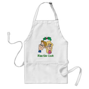 Avental Beija o Cook Mistletoe Apron