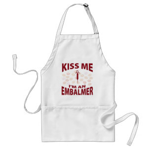 Avental Beije-me que eu sou um Embalmer