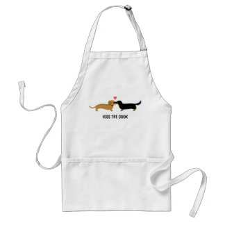 Avental Beijo de Dachshund com Texto Personalizado