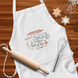 Avental Beking Spirits Bright Apron