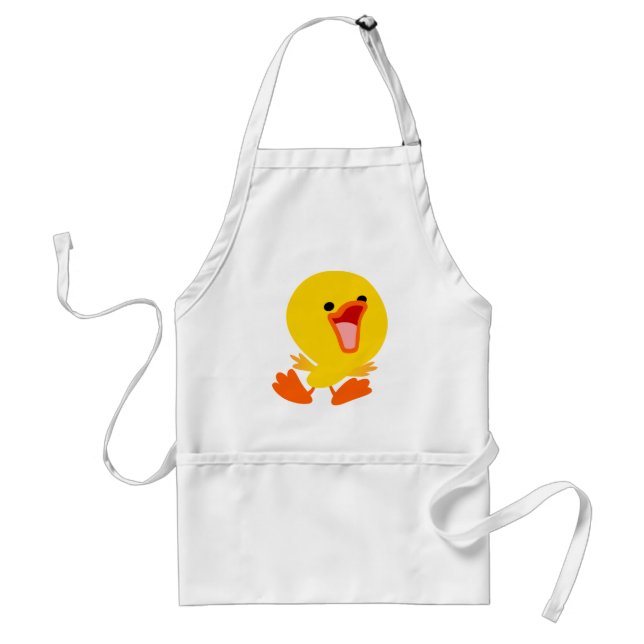 Avental Bela Cartoon Joyous Ducking Apron (Frente)