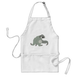 Avental Bela peça de cartoon à pressa