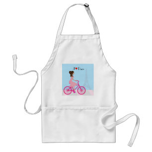 Avental Bicicleta em Paris Apron