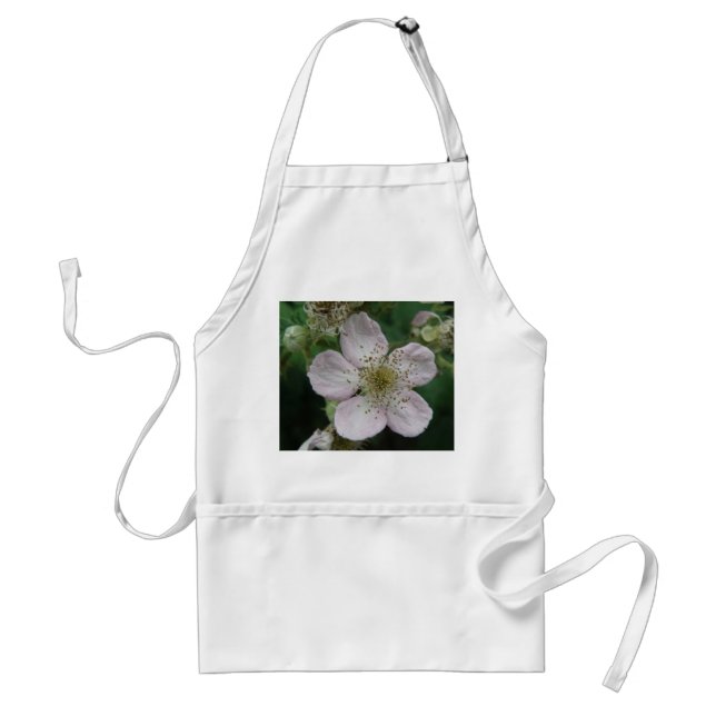 Avental Blackberry Flower Macro Apron (Frente)