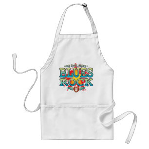 Avental Blues Rock Soul Apron