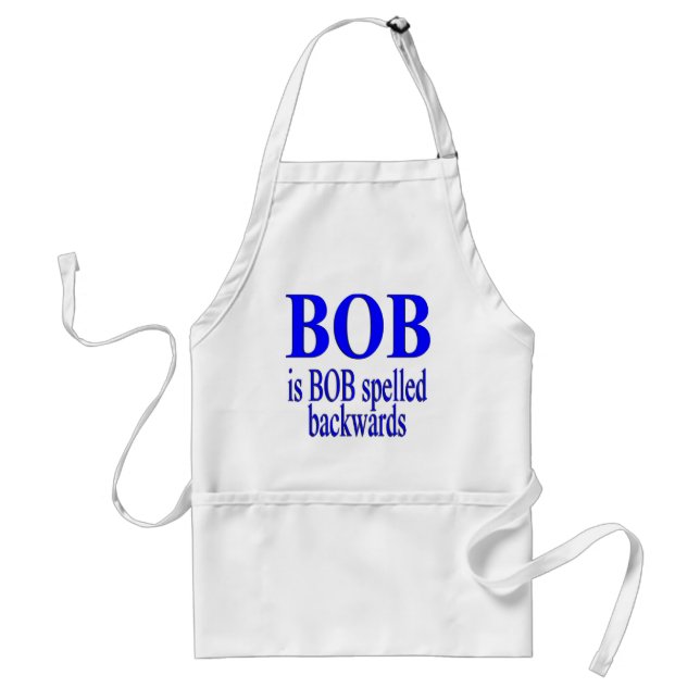 Avental Bob é Bob para trás (Frente)