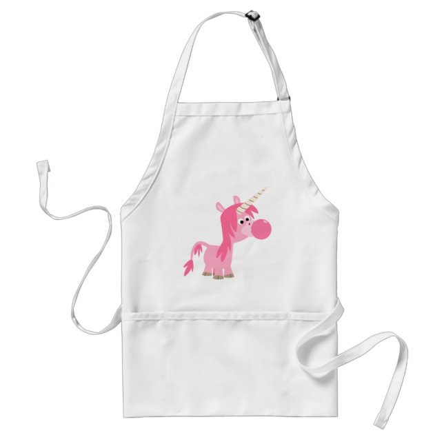Avental Boca de Cartoon Goma Unicorn Apron (Frente)