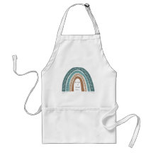 Boho Rainbow Apron Kitchen Estilo