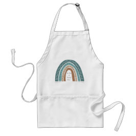 Avental Boho Rainbow Apron Kitchen Estilo