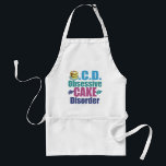 Avental Bolo bonito<br><div class="desc">Eu tenho OCD,  desordem obsessiva do bolo. Um presente engraçado da padaria para o padeiro que você ama. Pastels bonito e um bolo delicioso!</div>