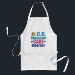 Avental Bolo bonito<br><div class="desc">Eu tenho OCD,  desordem obsessiva do bolo. Um presente engraçado da padaria para o padeiro que você ama. Pastels bonito e um bolo delicioso!</div>