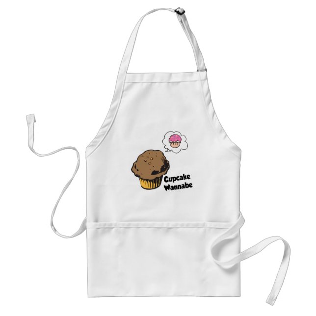 Avental Bolo de Copo Sonhador Muffin (Frente)