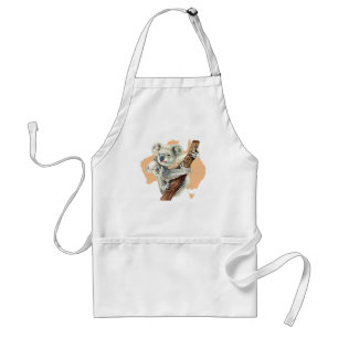 Avental Bonita Koala Mãe e Bebê