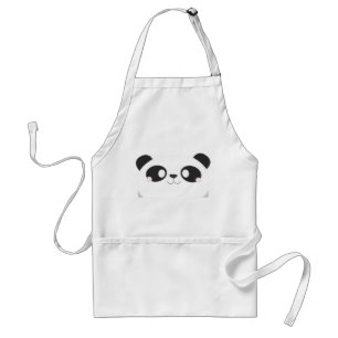 Avental bonito da panda