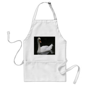 Avental Bonito Swan Apron Branco
