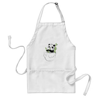 Avental bonito unisex da panda