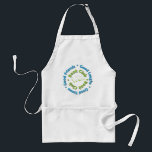 Avental bons amigos do clube de leitura<br><div class="desc">Estes estados azuis e verdes do design gráfico: Bons amigos,  bons risos,  boas épocas,  clube de leitura.  Isto faz um grande presente para todo o membro de clube de leitura.</div>