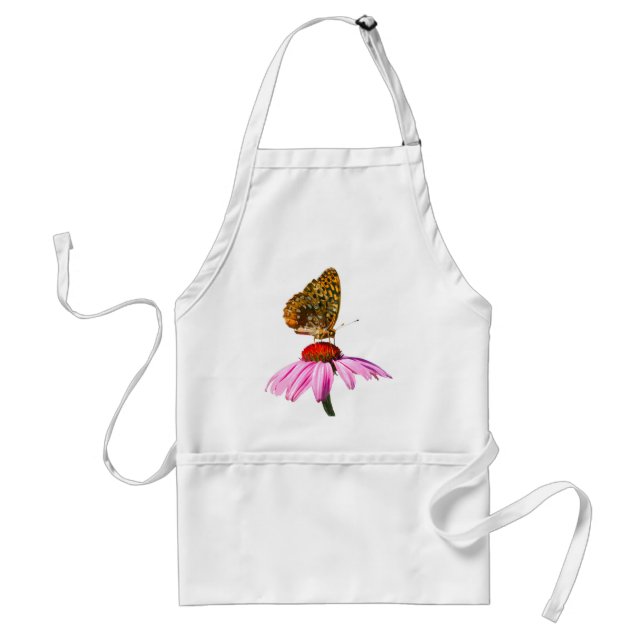 Avental Borboleta No ConEFlower Roxo (Frente)