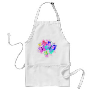 Avental Borboletas Apron - Espelho de Água