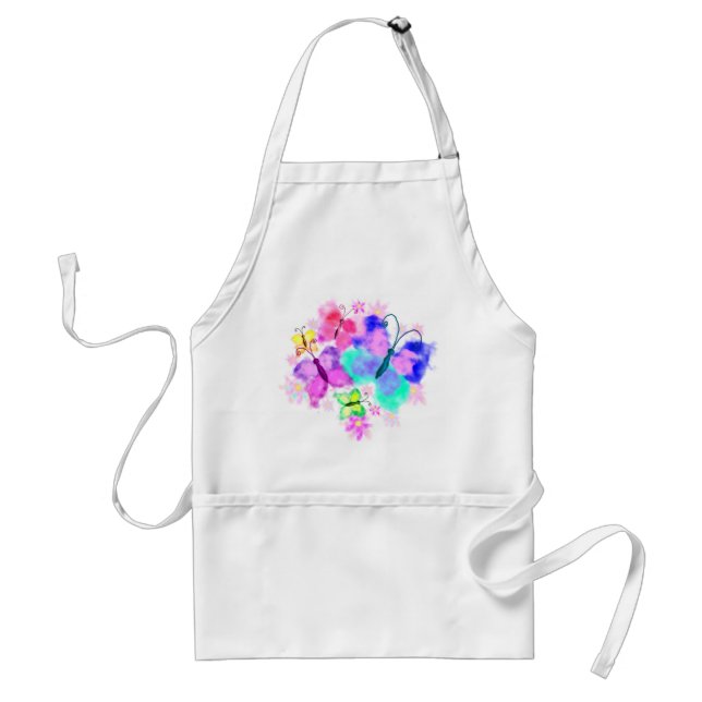 Avental Borboletas Apron - Espelho de Água (Frente)