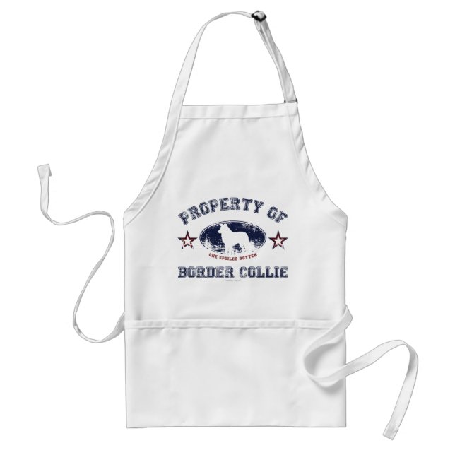 Avental Border collie (Frente)