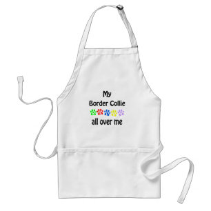 Avental Border Collie Walks Design