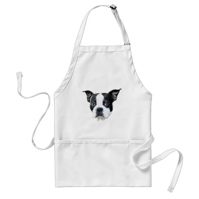 Avental Boston Terrier (Frente)