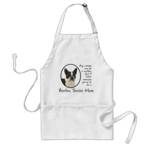 Avental Boston Terrier Mãe Apron