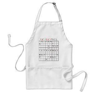 Avental brailledoku