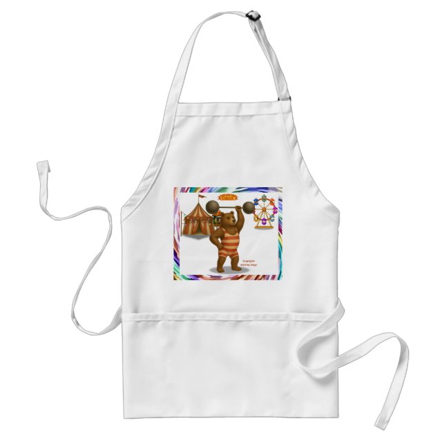 Avental Brandon, urso forte do circo (Frente)