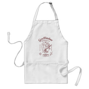Avental Brasão da GRYFFINDOR™ Determinação Coragem Bravura