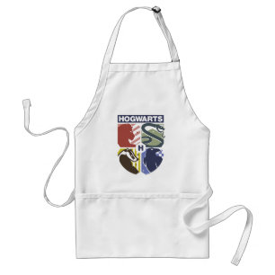 Avental Brasão Estampado Vintage HOGWARTS™