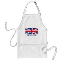 Avental britânico do cozinheiro chefe do