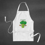 Avental Brócolis no exercício<br><div class="desc">Este medicamento é um Adulto Apron divertido e original que tem a design de um brócolis a fazer exercício com frutas. A design é impressa na frente do Adulto Apron, de cor branca e com corte clássico. O Adulto Apron é feito de algodão mole e respirável e tem um colar...</div>