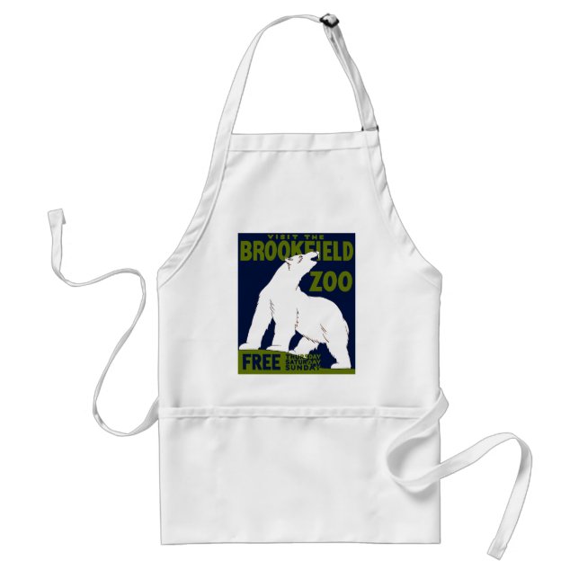 Avental Brookfield Zoo, Poster do Programa de Arte Federal (Frente)