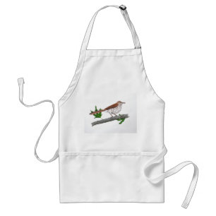 Avental Brown Thrasher Apron