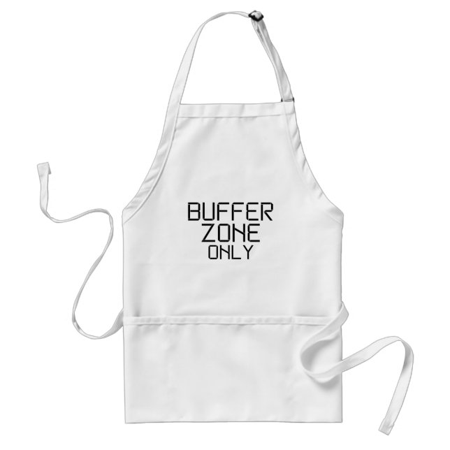 Avental Buffer Zone Only Minimalist Industrial Apron (Frente)