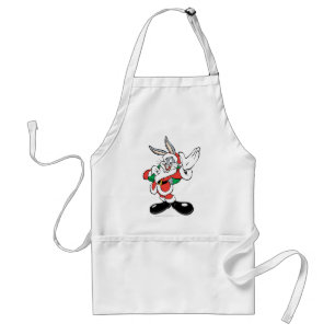 Avental BUGS BUNNY™ Papai Noel Acenando