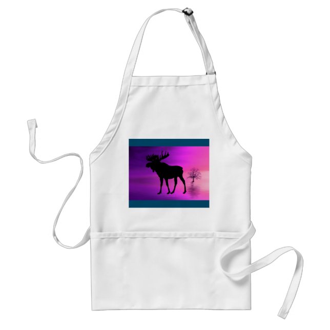 Avental Bull Moose Silhouette (Frente)