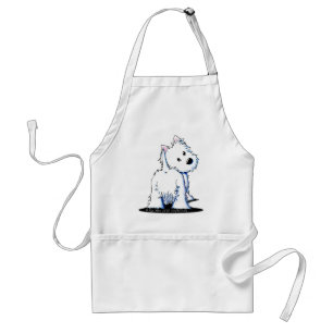 Avental Bumbum macio Westie